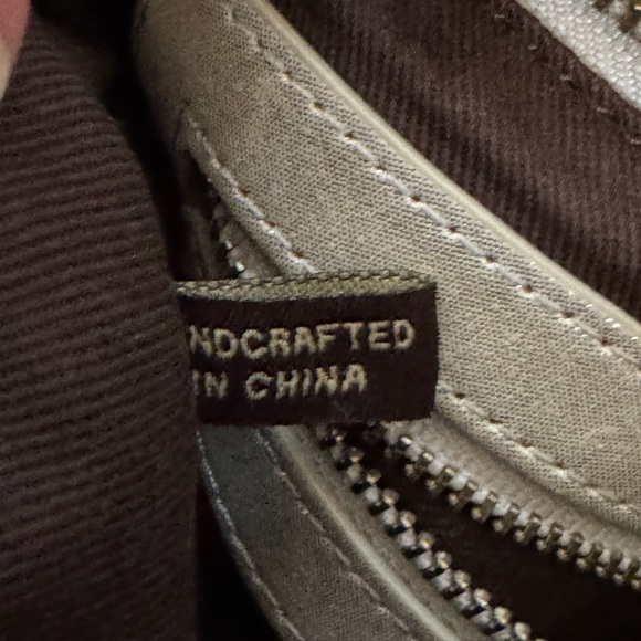 Kooba Silver Metallic Leather Clutch with Silver Coloured Hardware. 12.5” by 5” - Picture 7 of 7